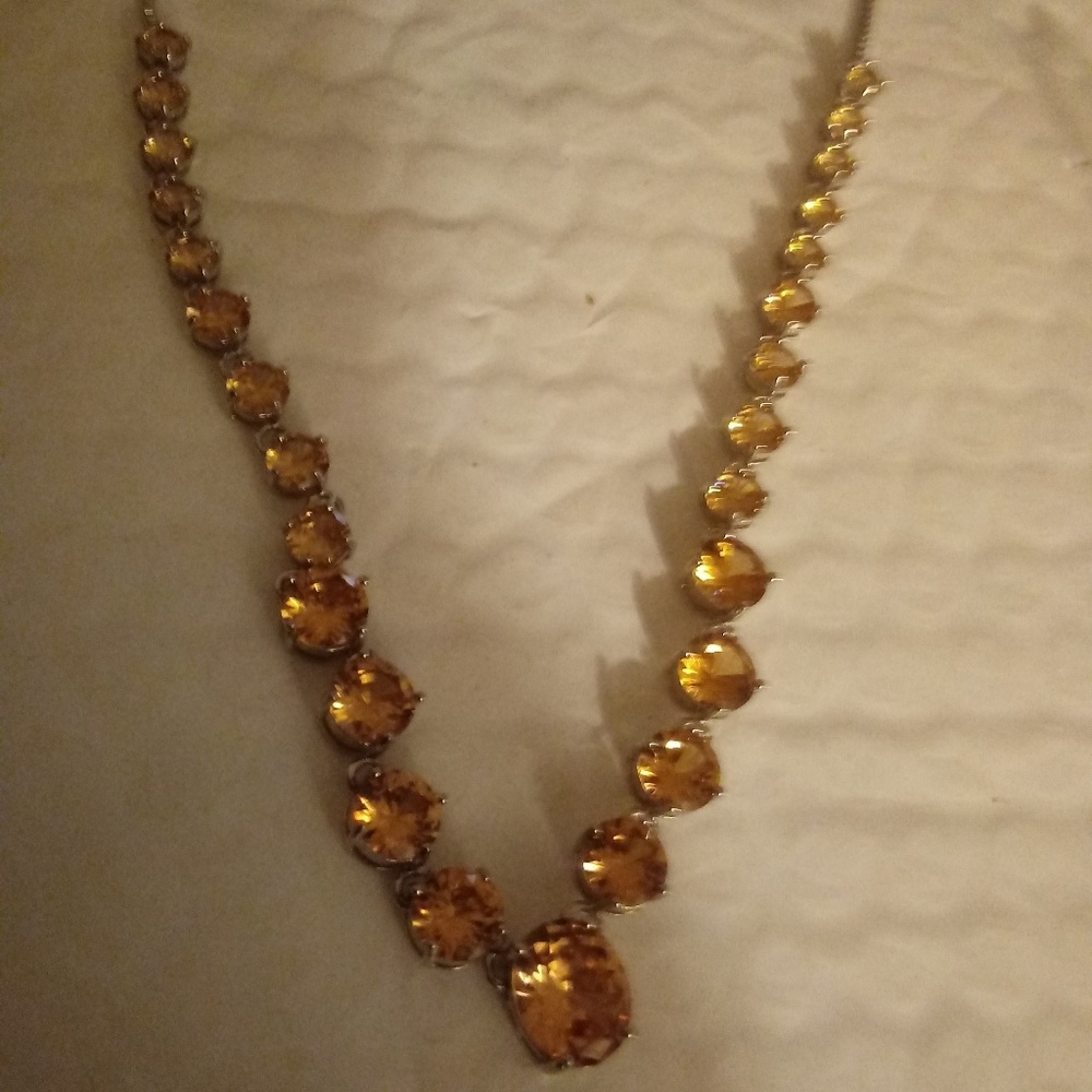 Beautiful citrine necklace